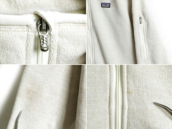 14年製 ■ パタゴニア ベターセーター ジャケット ( レディース L ) 古着 Patagonia フリース ブルゾン フルジップ アウトドア ナチュラル