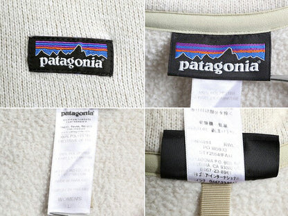 14年製 ■ パタゴニア ベターセーター ジャケット ( レディース L ) 古着 Patagonia フリース ブルゾン フルジップ アウトドア ナチュラル