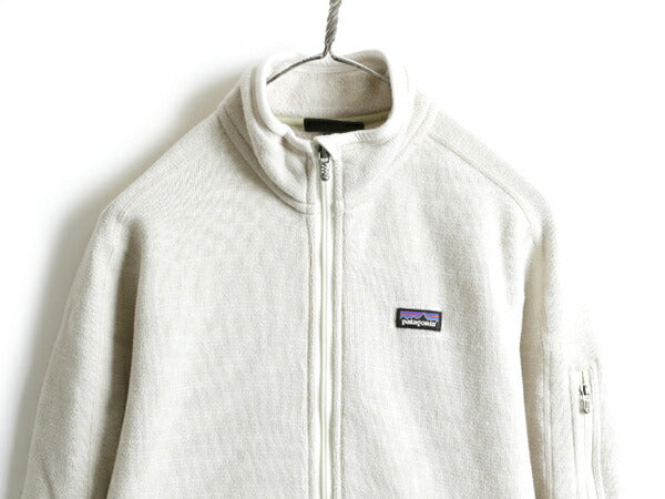 14年製 ■ パタゴニア ベターセーター ジャケット ( レディース L ) 古着 Patagonia フリース ブルゾン フルジップ アウトドア ナチュラル