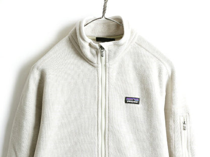 14年製 ■ パタゴニア ベターセーター ジャケット ( レディース L ) 古着 Patagonia フリース ブルゾン フルジップ アウトドア ナチュラル