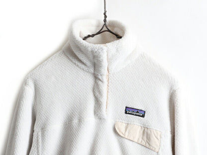 14年製 ■ パタゴニア リツール スナップT プルオーバー ジャケット ( レディース M ) 古着 Patagonia フリース ブルゾン ジャンパー ボア