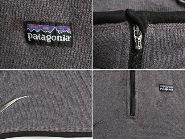10年製 ■ パタゴニア ベター セーター 1/4 ジップネック レディース L / 古着 Patagonia フリース ジャケット ニット ブルゾン アウトドア