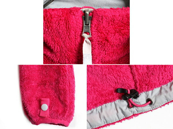 US企画 希少サイズ XS ■ ノースフェイス フルジップ 毛長 フリース ジャケット ( レディース ) 古着 The North Face ジャンパー ブルゾン