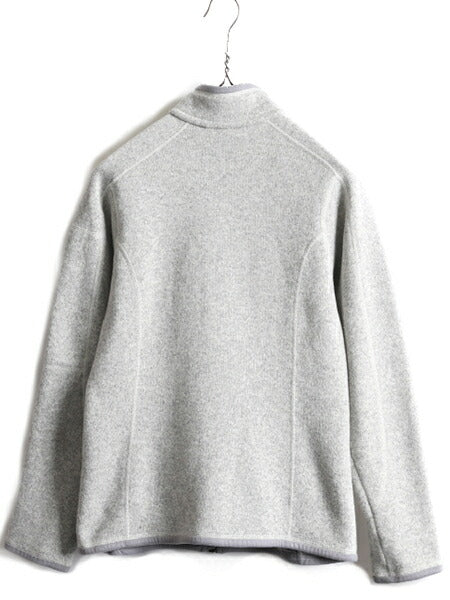 希少サイズ S ■ 12年製 パタゴニア ベターセーター ジャケット ( レディース ) Patagonia フリース ジャンパー ブルゾン アウトドア 杢 灰