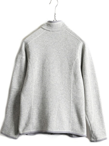 希少サイズ S ■ 12年製 パタゴニア ベターセーター ジャケット ( レディース ) Patagonia フリース ジャンパー ブルゾン アウトドア 杢 灰