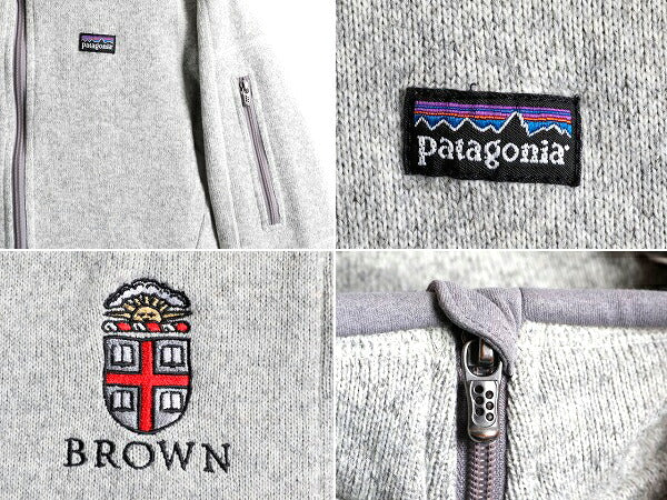 希少サイズ S ■ 12年製 パタゴニア ベターセーター ジャケット ( レディース ) Patagonia フリース ジャンパー ブルゾン アウトドア 杢 灰