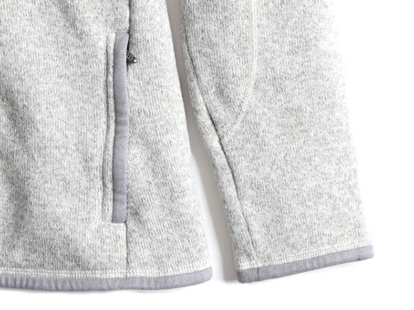 希少サイズ S ■ 12年製 パタゴニア ベターセーター ジャケット ( レディース ) Patagonia フリース ジャンパー ブルゾン アウトドア 杢 灰