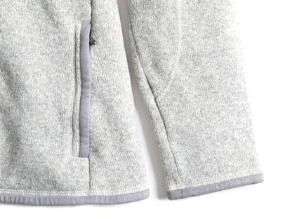 希少サイズ S ■ 12年製 パタゴニア ベターセーター ジャケット ( レディース ) Patagonia フリース ジャンパー ブルゾン アウトドア 杢 灰