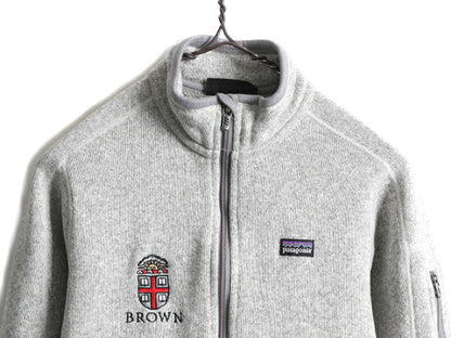 希少サイズ S ■ 12年製 パタゴニア ベターセーター ジャケット ( レディース ) Patagonia フリース ジャンパー ブルゾン アウトドア 杢 灰