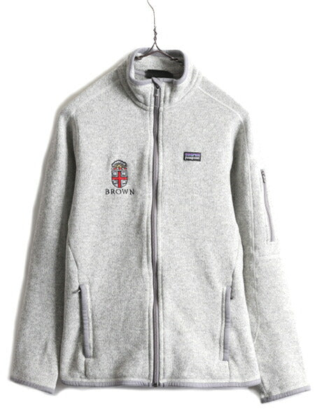 希少サイズ S ■ 12年製 パタゴニア ベターセーター ジャケット ( レディース ) Patagonia フリース ジャンパー ブルゾン アウトドア 杢 灰