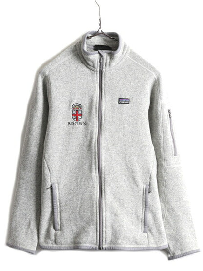 希少サイズ S ■ 12年製 パタゴニア ベターセーター ジャケット ( レディース ) Patagonia フリース ジャンパー ブルゾン アウトドア 杢 灰