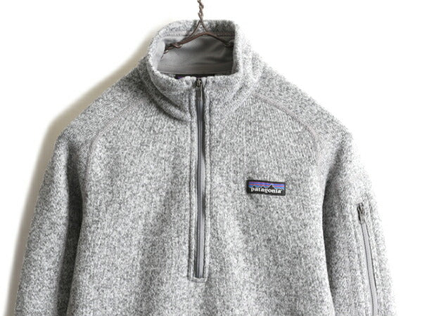 希少サイズ XS ■ 18年製 パタゴニア ベターセーター 1/4 ジップネック ( レディース ) フリース ジャケット Patagonia プルオーバー 杢灰
