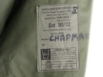 90s イギリス軍 実物 DPM カモ MVP コンバット ジャケット メンズ XL 程 古着 オールド ミリタリー 迷彩 大きいサイズ スモッグ ジャンパー