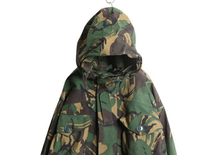 90s イギリス軍 実物 DPM カモ MVP コンバット ジャケット メンズ XL 程 古着 オールド ミリタリー 迷彩 大きいサイズ スモッグ ジャンパー