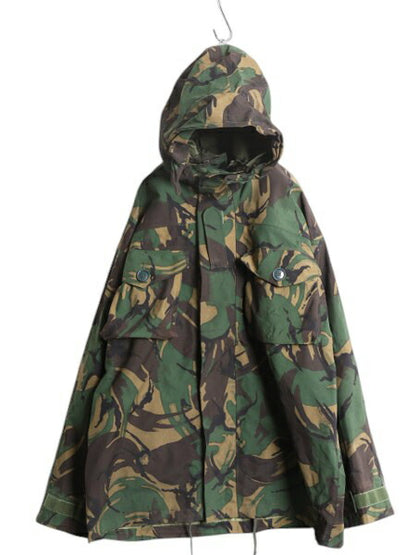 90s イギリス軍 実物 DPM カモ MVP コンバット ジャケット メンズ XL 程 古着 オールド ミリタリー 迷彩 大きいサイズ スモッグ ジャンパー