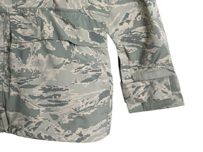 米軍実物 APECS デジタル タイガーカモ 迷彩 ゴアテックス ジャケット MEDIUM REGULAR 古着 16年製 ミリタリー 軍物 エアフォース USAF ABU