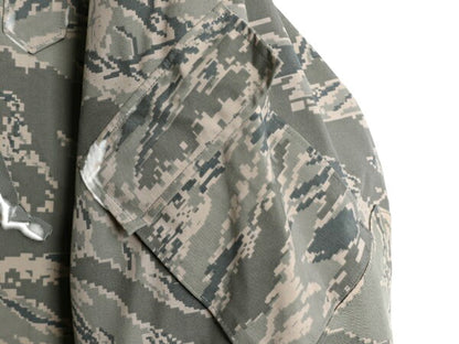 デッドストック 米軍実物 APECS デジタル タイガーカモ 迷彩 ゴアテックス ジャケット SMALL REGULAR / 09年製 ミリタリー 軍物 USAF ABU