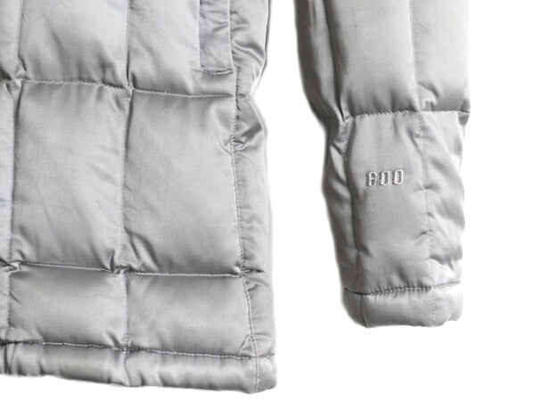 希少サイズ S ■ ノースフェイス ロング ダウン コート レディース / The North Face パーカー ジャケット 600フィル アウトドア フード 灰