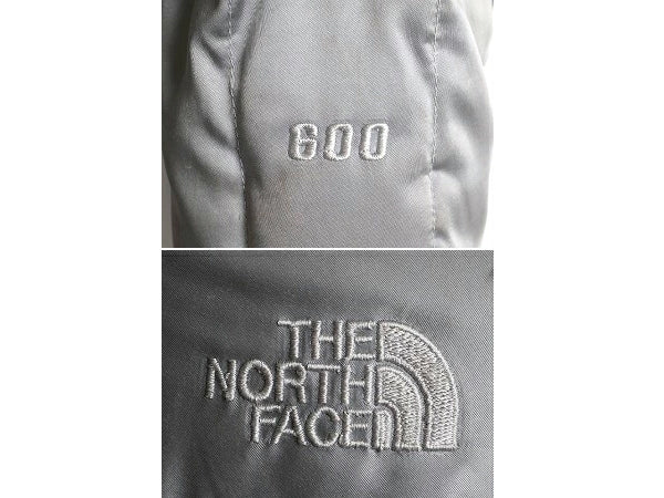 希少サイズ S ■ ノースフェイス ロング ダウン コート レディース / The North Face パーカー ジャケット 600フィル アウトドア フード 灰