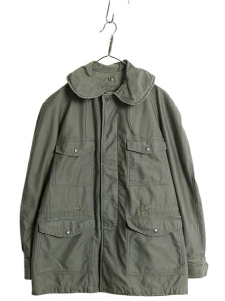 60s 米軍実物 USAF フィールド ジャケット MEDIUM REGULAR 60年製 古着 黒タグ ヴィンテージ エアフォース キャトル ショールカラー ヘチマ