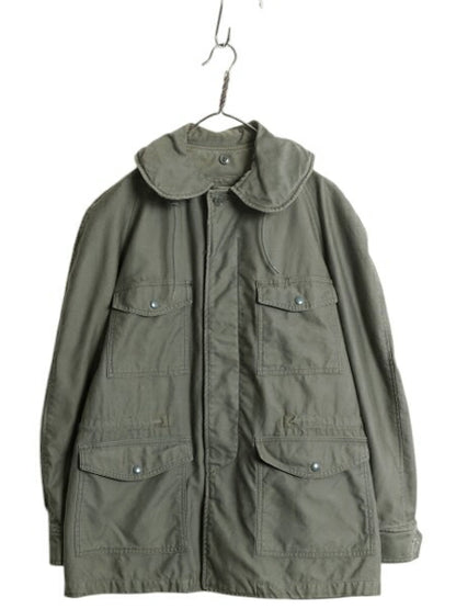 60s 米軍実物 USAF フィールド ジャケット MEDIUM REGULAR 60年製 古着 黒タグ ヴィンテージ エアフォース キャトル ショールカラー ヘチマ