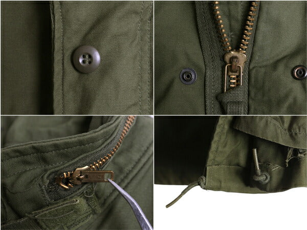 70s 米軍実物 US ARMY M-65 フィールド ジャケット SMALL REGULAR / 76年製 古着 ヴィンテージ ミリタリー ジャンパー 軍物 3rd ブラス M65