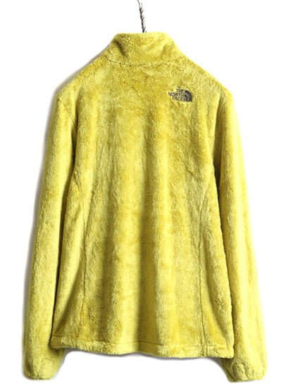 US企画 ■ ノースフェイス フルジップ 毛長 フリース ジャケット ( レディース M ) 古着 The North Face ジャンパー ブルゾン アウトドア
