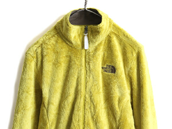 US企画 ■ ノースフェイス フルジップ 毛長 フリース ジャケット ( レディース M ) 古着 The North Face ジャンパー ブルゾン アウトドア