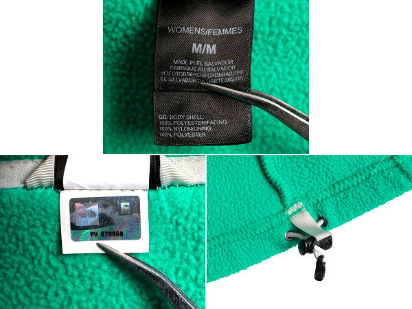 US企画 ■ ノースフェイス フリース ジャケット ( レディース M ) 古着 The North Face ジャンパー ブルゾン アウトドア フルジップ KHUMBU