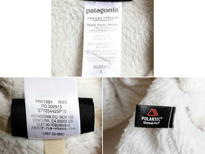 希少サイズ S ■ 15年製 パタゴニア リツール スナップT プルオーバー ジャケット ( レディース ) 古着 Patagonia フリース ボア ブルゾン