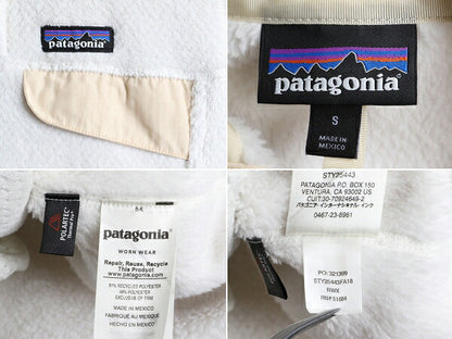 希少サイズ S ■ 18年製 パタゴニア リツール スナップT プルオーバー ジャケット ( レディース ) 古着 Patagonia フリース ブルゾン ボア