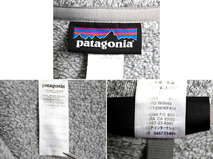 14年製 ■ パタゴニア ベターセーター 1/4 ジップネック ( レディース M ) 古着 Patagonia フリース ジャケット ブルゾン プルオーバー 灰