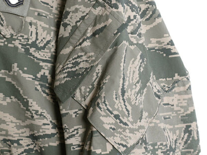 デッドストック 米軍実物 APECS デジタル タイガーカモ 迷彩 ゴアテックス ジャケット SMALL LONG / 新品 17年製 ミリタリー 軍物 USAF ABU