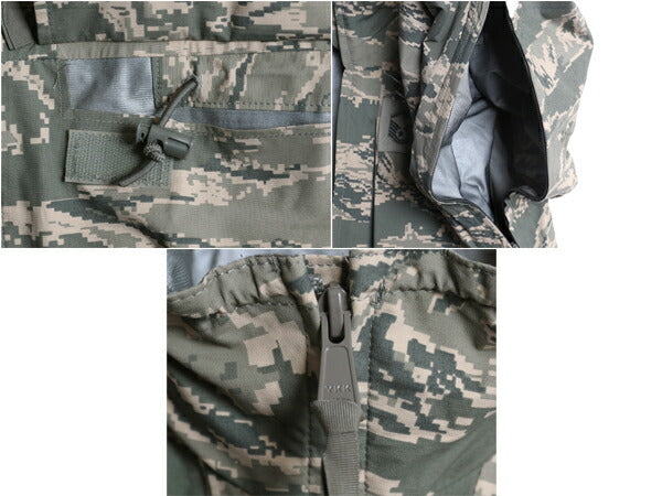 デッドストック 米軍実物 APECS デジタル タイガーカモ 迷彩 ゴアテックス ジャケット SMALL LONG / 新品 17年製 ミリタリー 軍物 USAF ABU