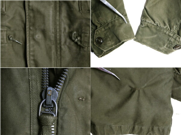 50s 米軍実物 US ARMY M-51 フィールド ジャケット MEDIUM REGULAR 53年製 ヴィンテージ ミリタリー アーミー 軍物 M51 ジャンパー カーキ