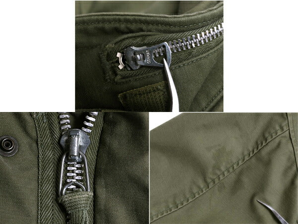 60s 米軍実物 US ARMY M-65 フィールド ジャケット SMALL LONG ヴィンテージ ミリタリー ジャンパー ブルゾン 軍物 2nd アルミ M65 カーキ