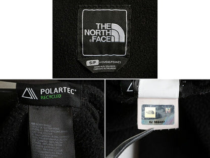 希少サイズ S 人気 黒 ■ ノースフェイス デナリ ジャケット ( レディース ) 古着 The North Face DENALI フルジップ フリース アウトドア