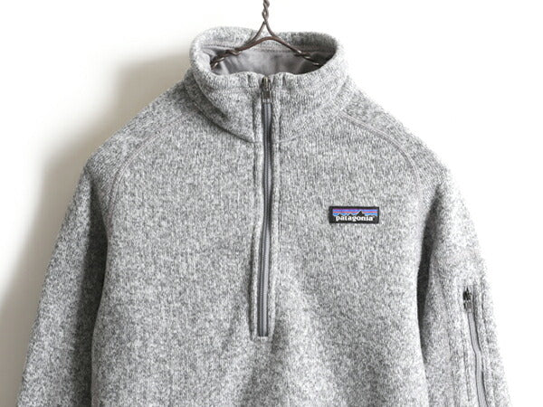 希少サイズ S ■ 16年製 パタゴニア ベターセーター 1/4 ジップネック ( レディース ) フリース ジャケット Patagonia プルオーバー 杢灰