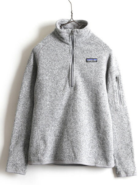 希少サイズ S ■ 16年製 パタゴニア ベターセーター 1/4 ジップネック ( レディース ) フリース ジャケット Patagonia プルオーバー 杢灰