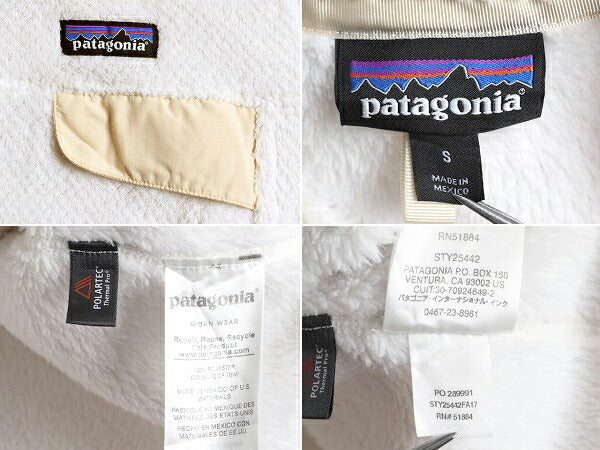 希少サイズ S ■ 17年製 パタゴニア リツール スナップT プルオーバー ジャケット ( レディース ) 古着 Patagonia フリース ボア ブルゾン