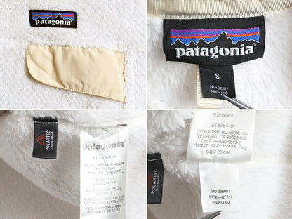 希少サイズ S ■ 17年製 パタゴニア リツール スナップT プルオーバー ジャケット ( レディース ) 古着 Patagonia フリース ボア ブルゾン