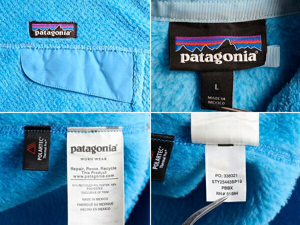 19年製 ■ パタゴニア リツール スナップT プルオーバー ジャケット レディース L / Patagonia フリース ブルゾン ボア アウトドア パイル