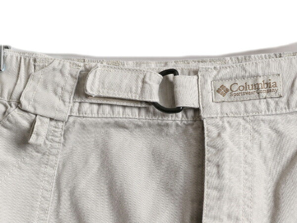 00s コロンビア PFG コットン フィッシング ショート パンツ メンズ M / 00年代 Columbia アウトドア ショーツ 短パン 半パン ハーフパンツ