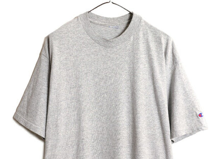 90s チャンピオン 無地 目無し 半袖 Tシャツ メンズ XL / 古着 90年代 オールド Champion ワンポイント 無地T 大きいサイズ ヘビーウェイト
