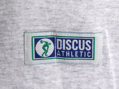 デッドストック 00s ディスカス ポケット付き 無地 半袖 Tシャツ メンズ XL 新品 00年代 オールド DISCUS 無地T ポケT 大きいサイズ グレー