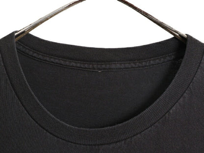 00s ジョーク メッセージ プリント 半袖 Tシャツ メンズ XL 程 00年代 オールド ヘビーウェイト 大きいサイズ グラフィック 黒 プリントT