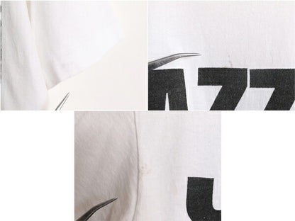 90s USA製 BIG HED ジャズ アート イラスト プリント 半袖 Tシャツ メンズ L オールド オフィシャル キャラクター 当時物 シングルステッチ