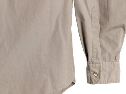 80s バナナリパブリック 長袖 サファリ シャツ メンズ XL 古着 ヴィンテージ BANANA REPUBLIC 長袖シャツ 大きいサイズ コットン ポプリン
