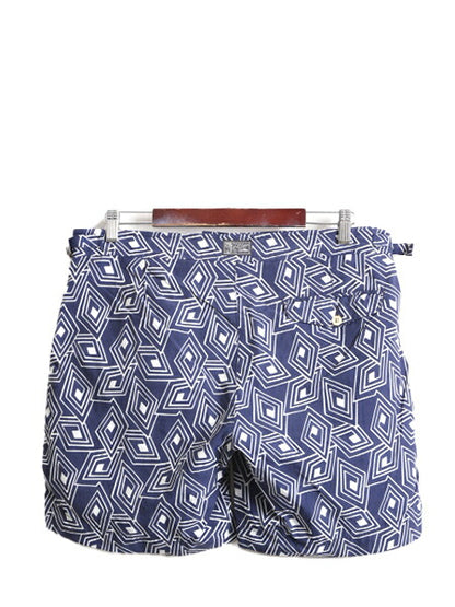 ポロ ラルフローレン 総柄 ナイロン ショートパンツ メンズ 32 サーフ スイム ショーツ 短パン 半パン 水着 海パン ワンポイント 水陸両用