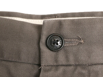 ブルックスブラザーズ コットン チノ ショートパンツ メンズ 32 / Brooks Brothers ツータック ショーツ 短パン チノパン 灰 半パン グレー